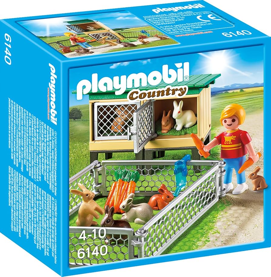 その他 Playmobil Country Rabbit Pen with Hutch Amazon.co.jp: Playmobil Country Rabbit Pen with Hutch : おもちゃ